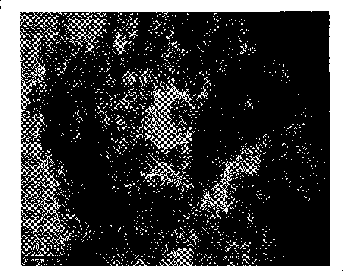 Preparation of nano cobalt granule