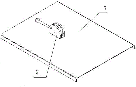 Disconnecting link lock of power switch cabinet