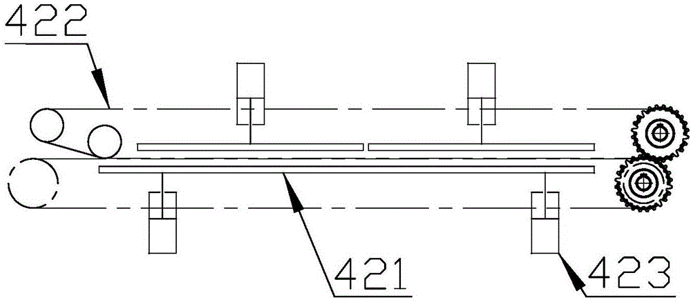 Heat bottom sealing technology and device of three-in-one lining bags