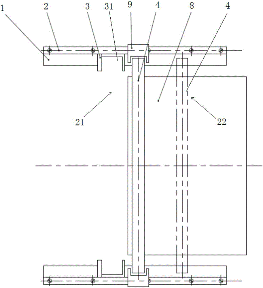 Automatic filler gauge system and automatic stamping machine provided with same