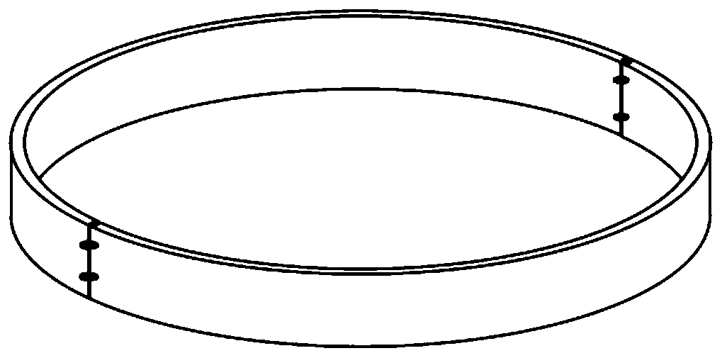 Snap ring machining process for asynchronous motor