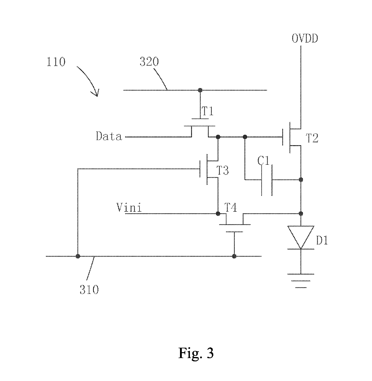 Amoled display and driving method thereof