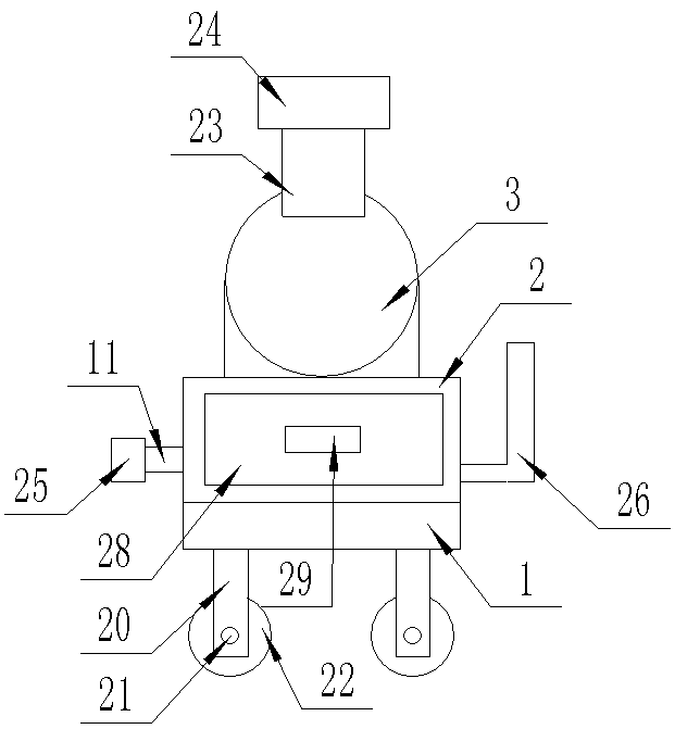 Intelligent fruit heating and stirring device