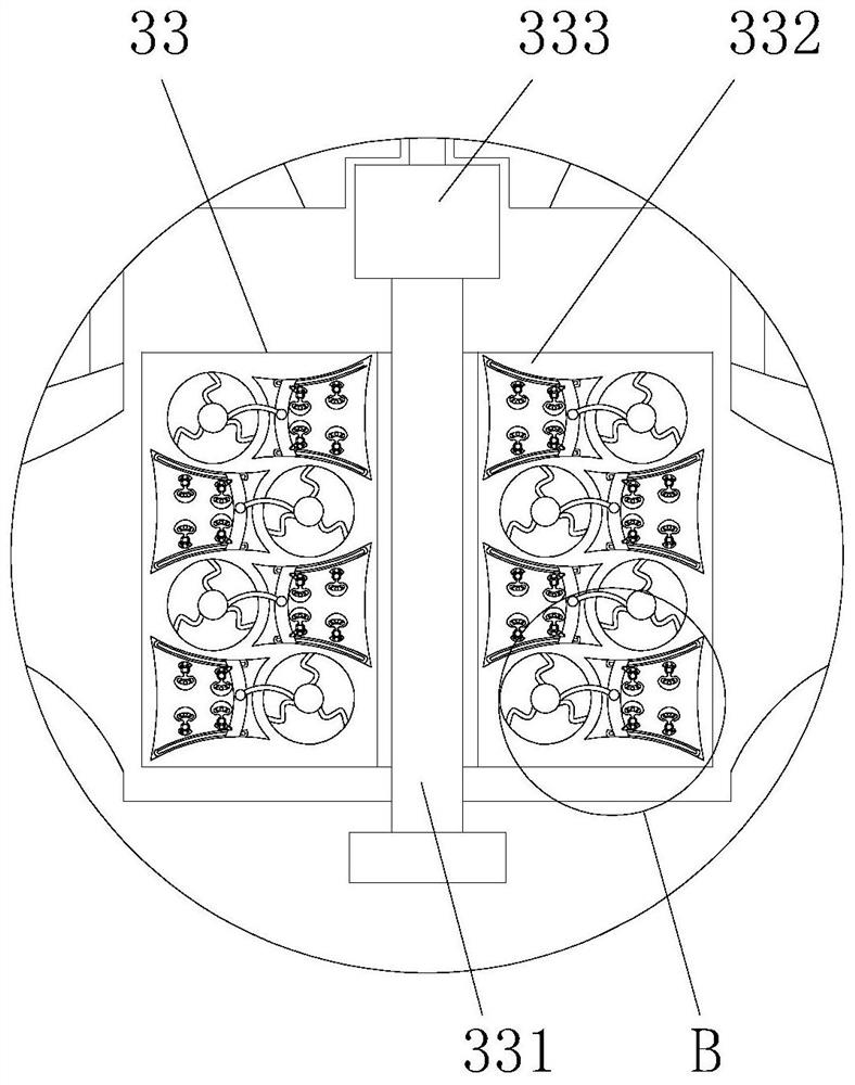 Used in the process of lead smelting, oxygen-enriched side-blowing furnace smoke and dust secondary recycling device and its process method