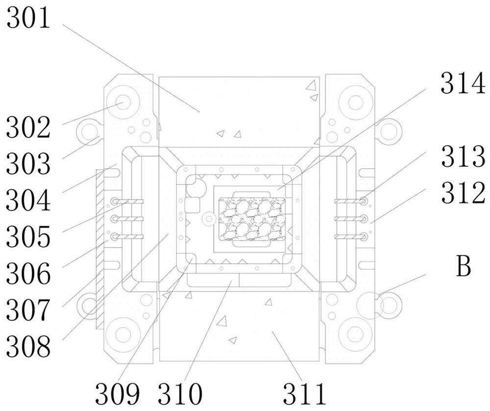 Trimming and shaping integrated cleaning device