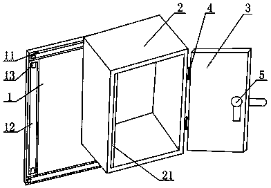 Electrical cabinet convenient to operate