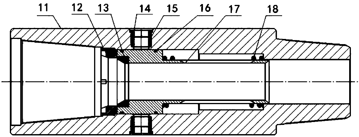 ZFD type leaking stoppage system