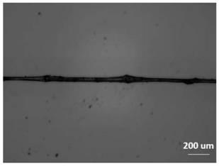 A kind of spider silk-like polymer fiber based on column chromatography silica gel and preparation method thereof