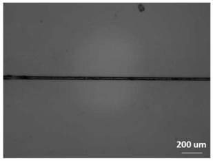 A kind of spider silk-like polymer fiber based on column chromatography silica gel and preparation method thereof