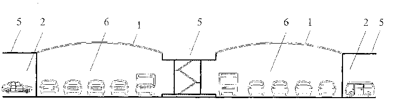 Motor vehicle highway system able to fully isolate noise