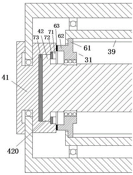 Machining device for plate surface treatment