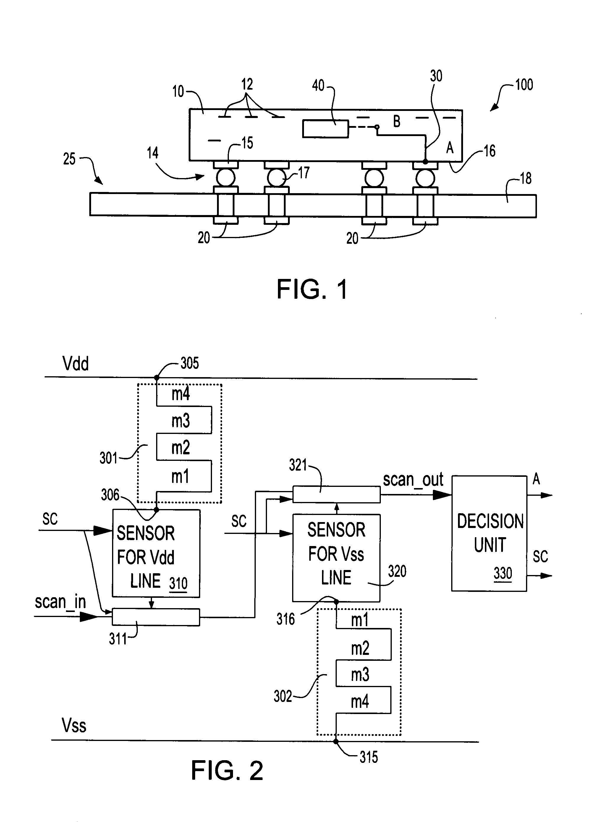 Structure for on-chip electromigration monitoring system