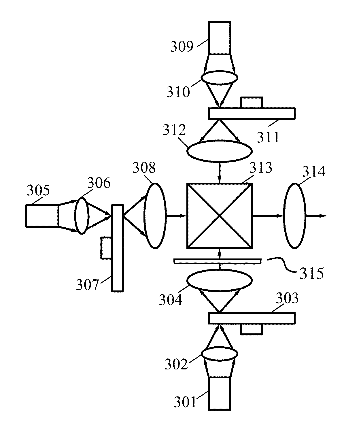 Method and apparatus for a solid state light source