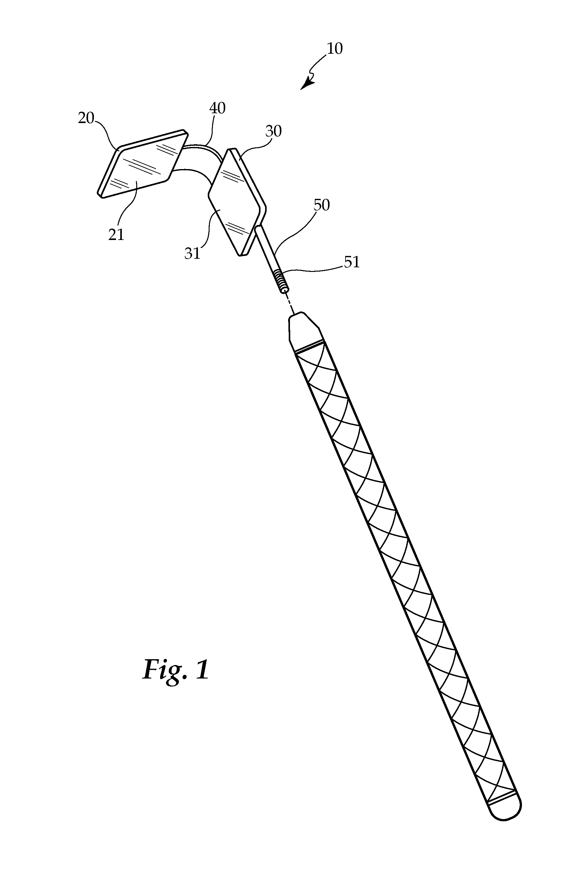 Reflective dental apparatus