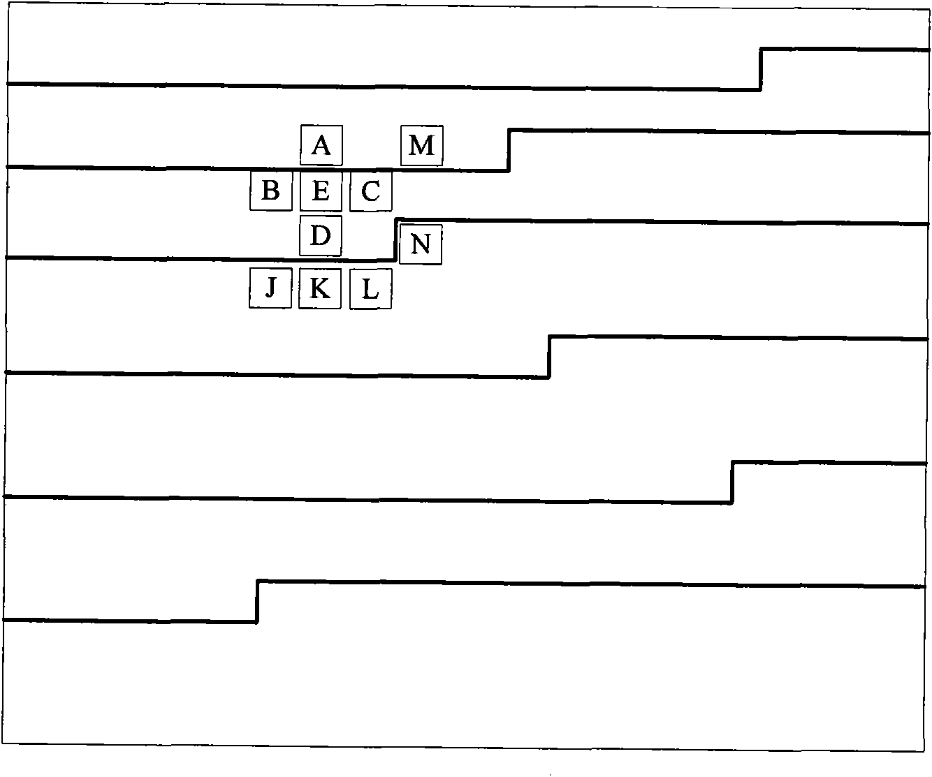 Error concealment method and device for macroblock subjected to decoding error