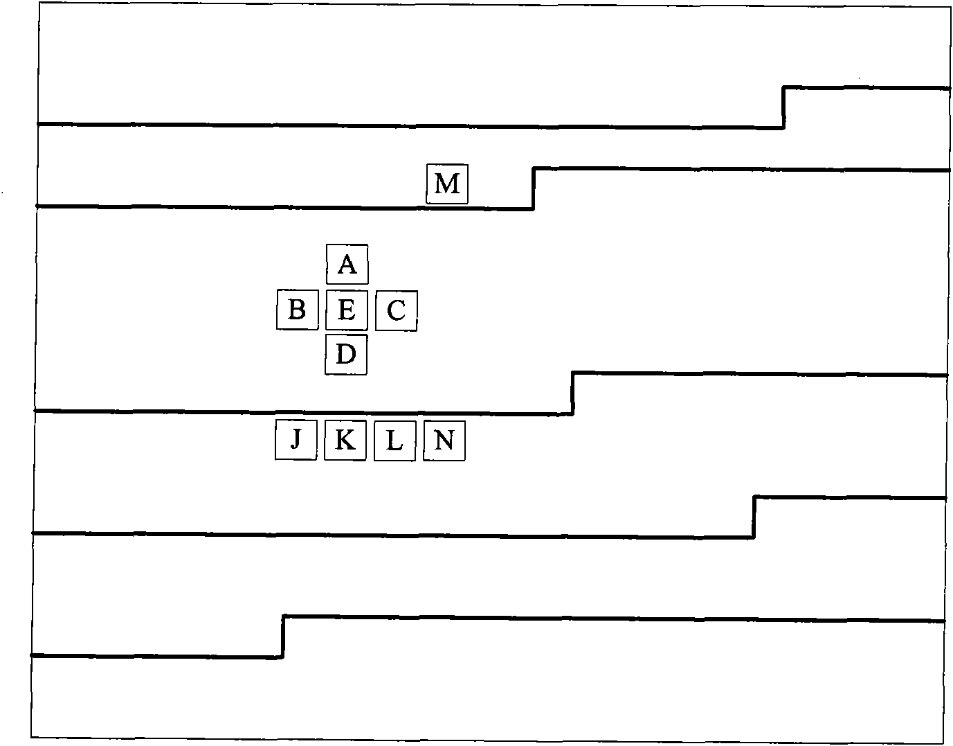 Error concealment method and device for macroblock subjected to decoding error