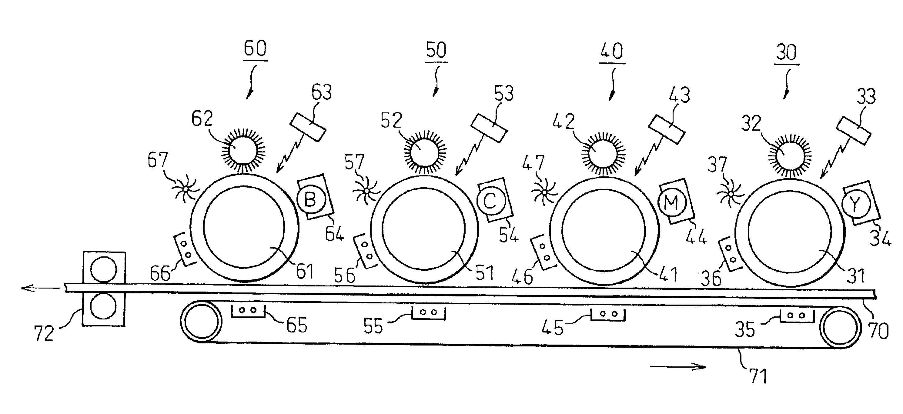 Color image formation method