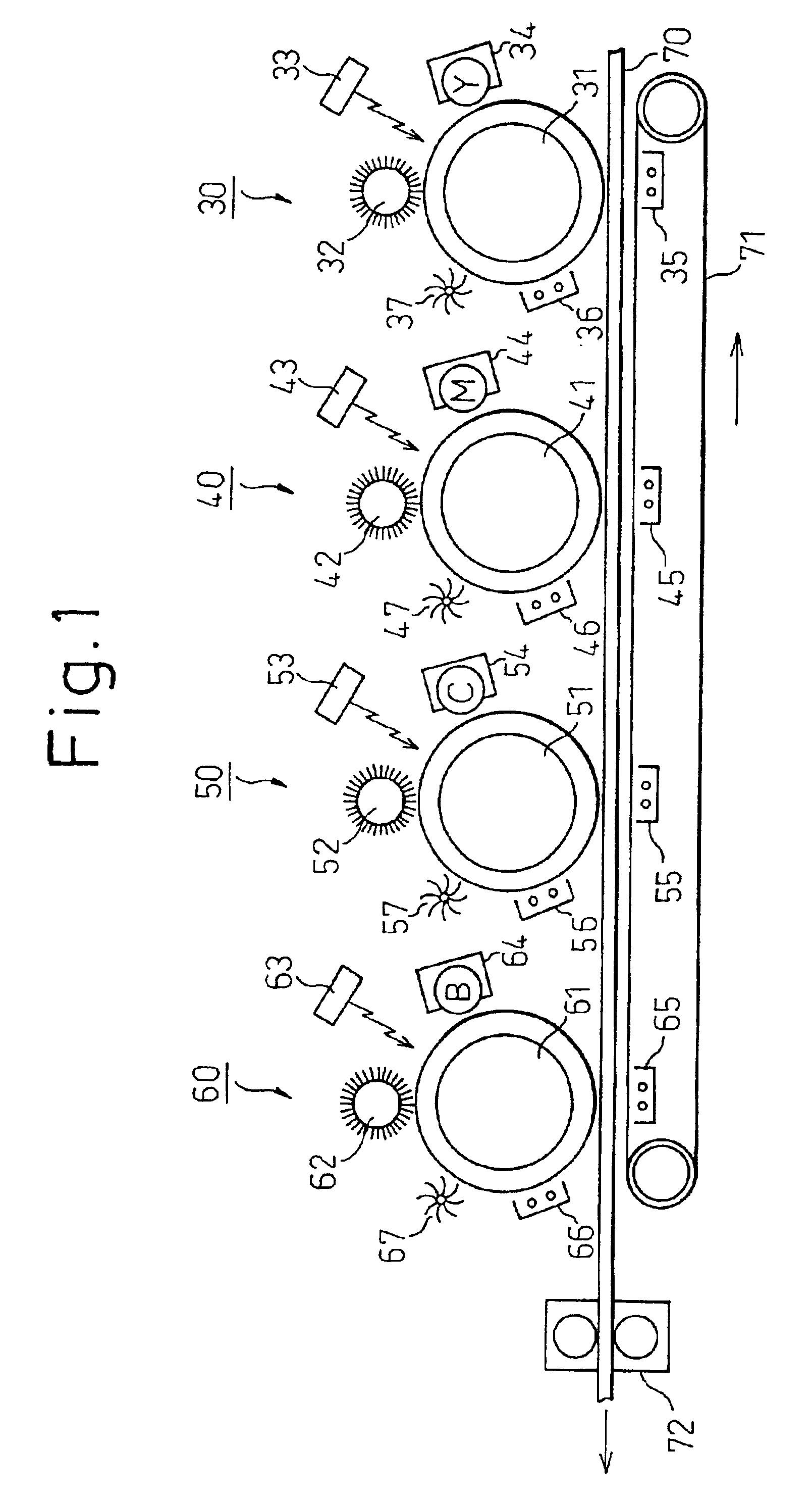 Color image formation method