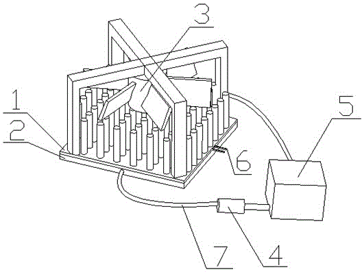 Paraffin-based air-cooled and water-cooled combined cooling device