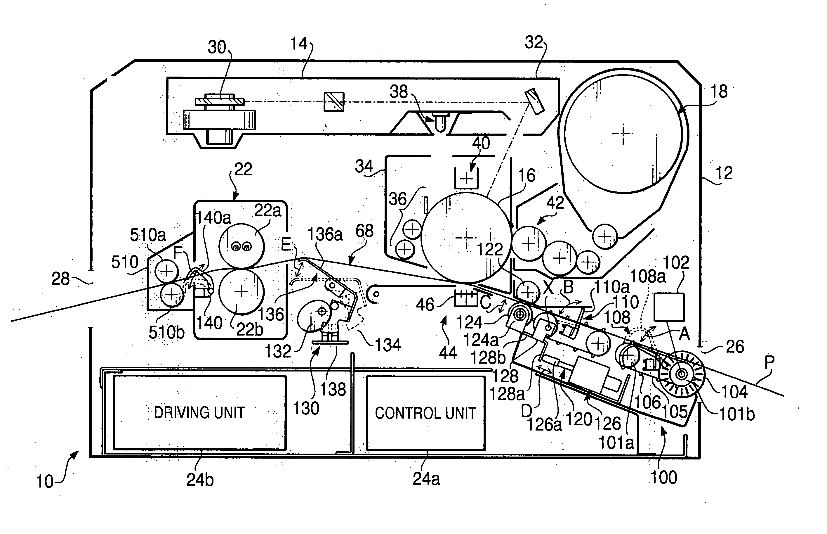 Paper feeding mechanism for continuous form printer