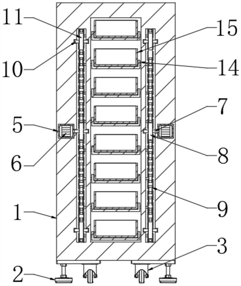 Refrigeration house type uniform-temperature intelligent fresh-keeping device and fresh-keeping method thereof