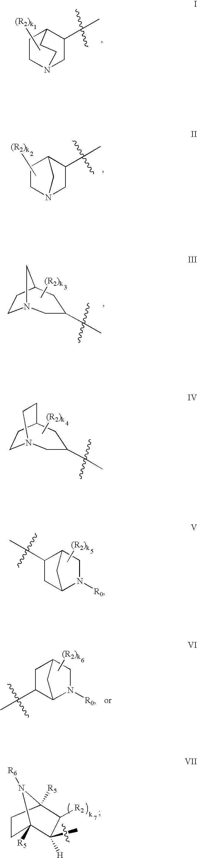 1H-pyrazole and 1h-pyrole-azabicyclic compounds for the treatment of disease