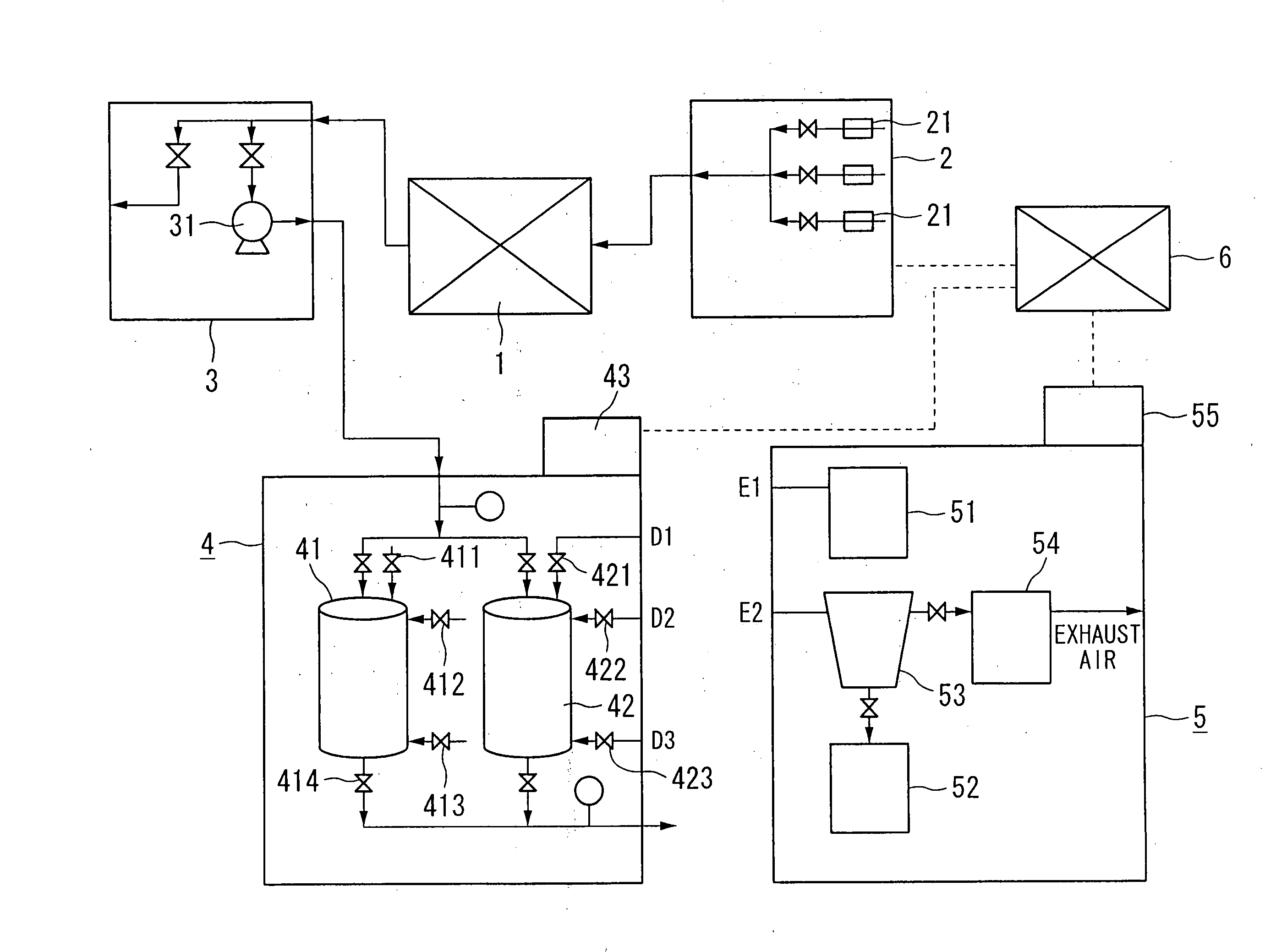 Exhaust Gas-Processing Apparatus