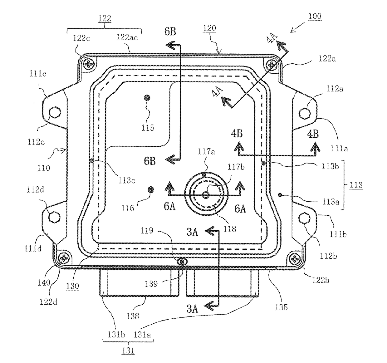 Electronic apparatus unit