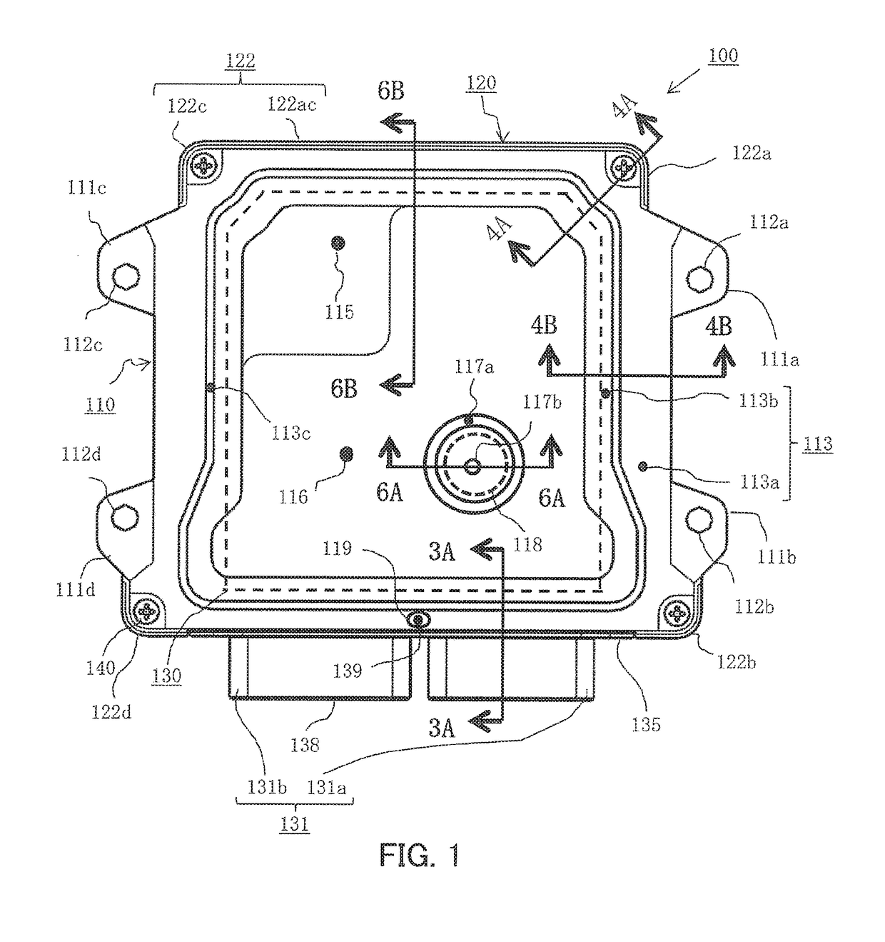 Electronic apparatus unit