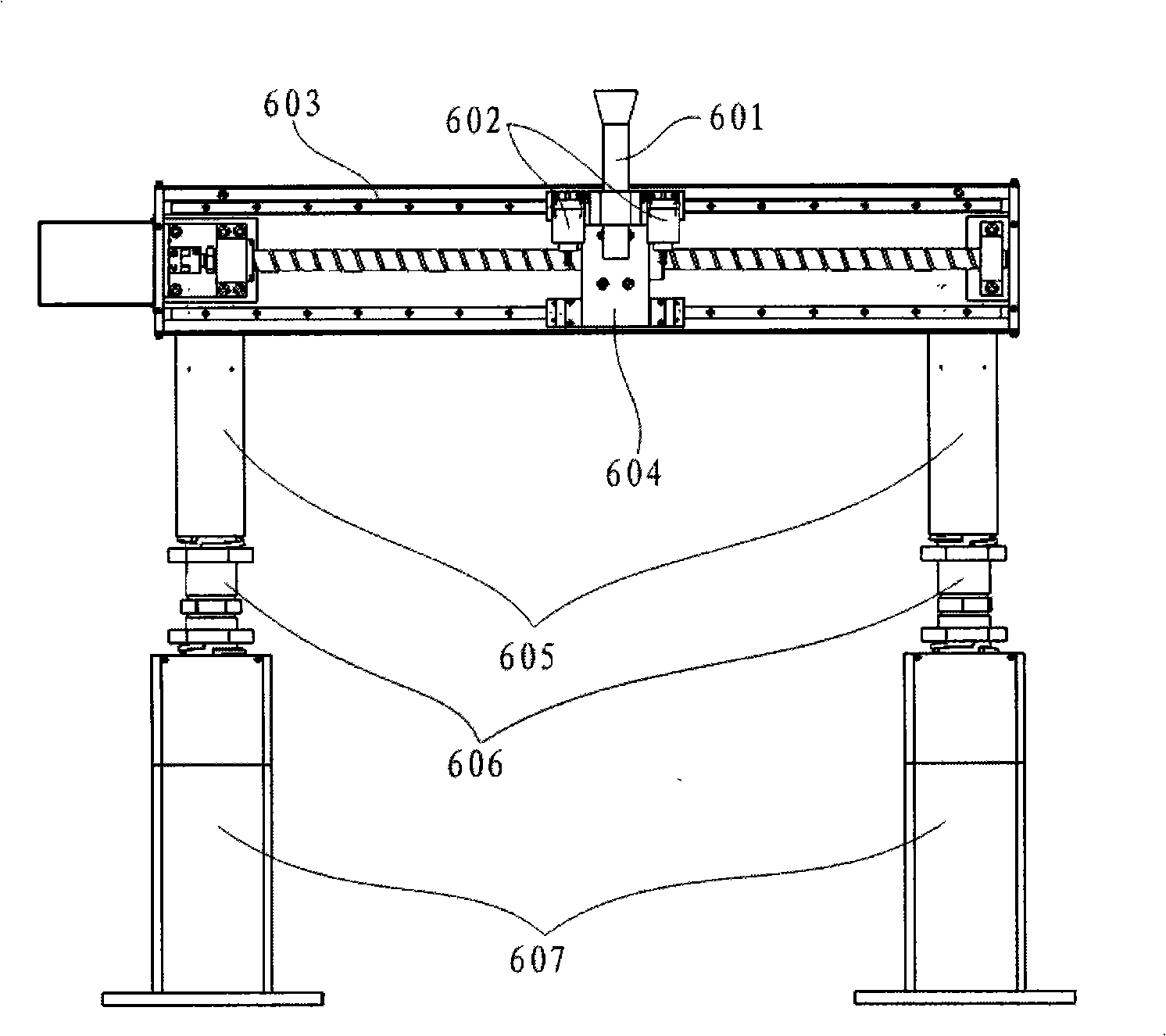 Full-automatic rubber ointment painting and coating equipment and technique