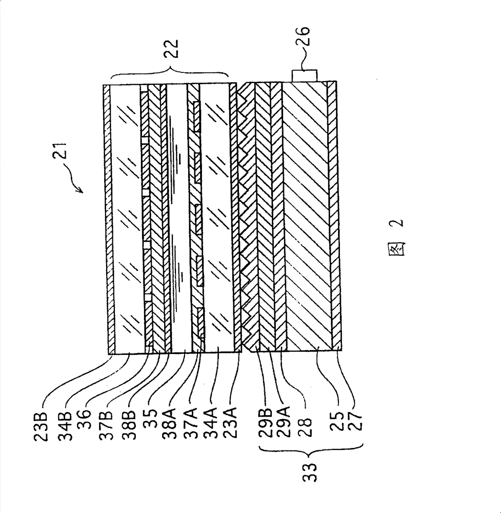 Optical sheet combination structure, surface emitting device, and liquid crystal device