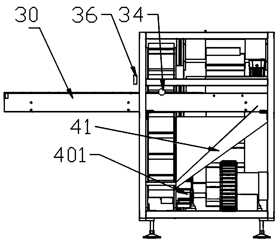 Large-capacity automatic cup arranging machine