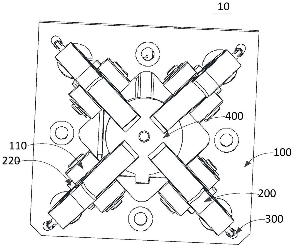 Transport robot, locking mechanism and passive end components