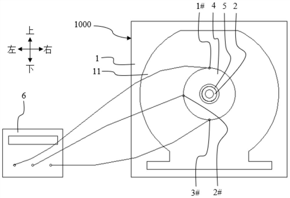 Drying oven device for lithium battery pole roll