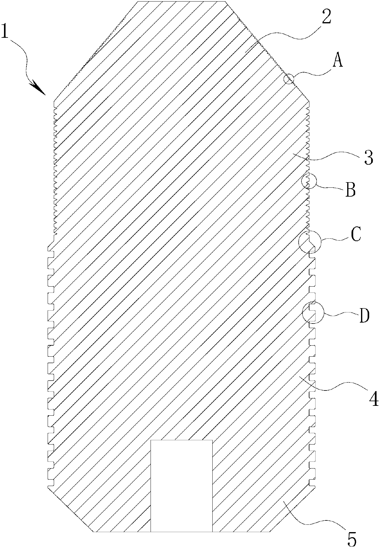 Anode structure for short-arc xenon-mercury lamp