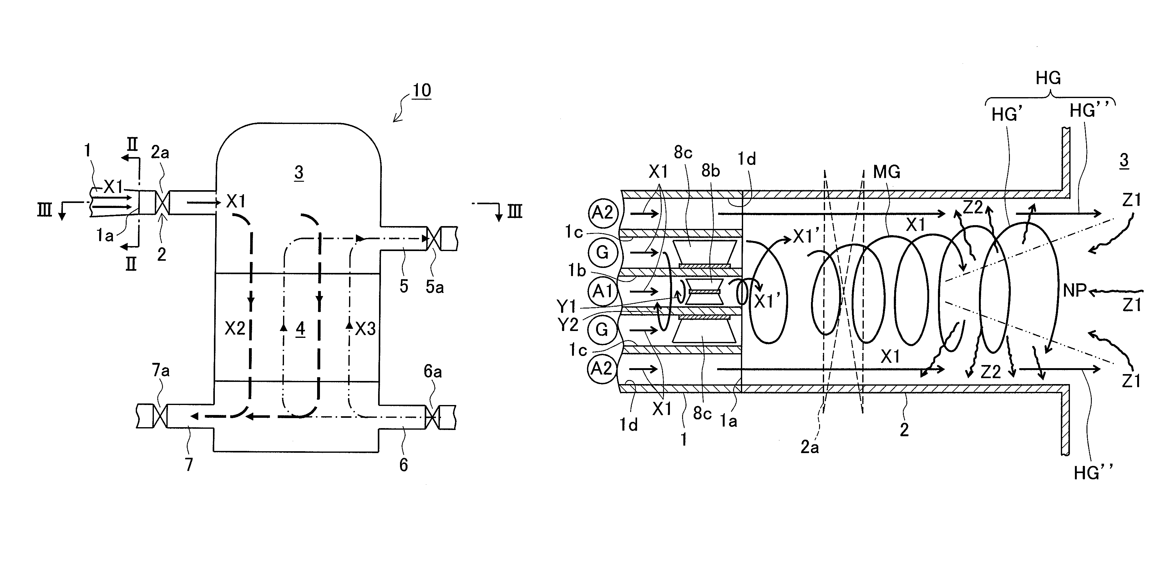 Top-firing hot blast stove