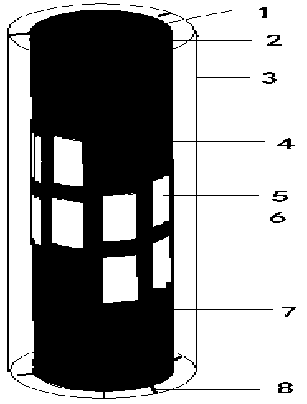 A capacitive tomography sensor with helical electrodes