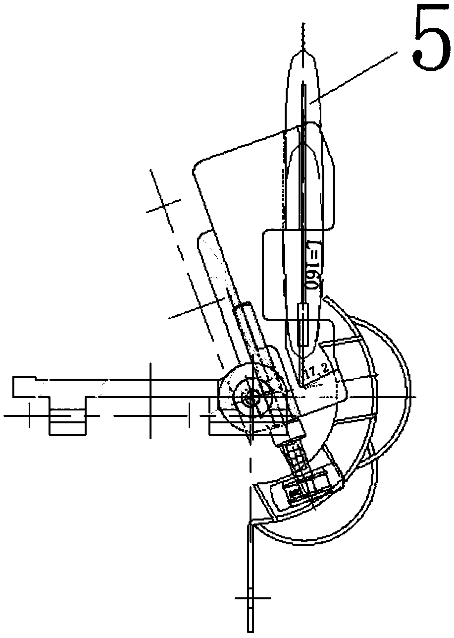 Single-twist inflating packing machine