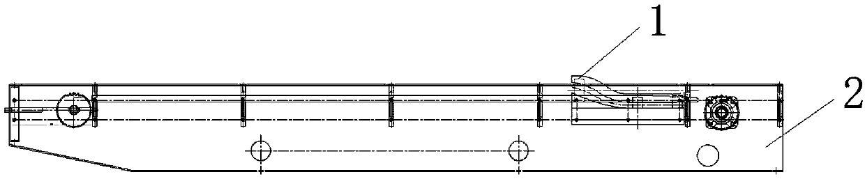 Single-twist inflating packing machine