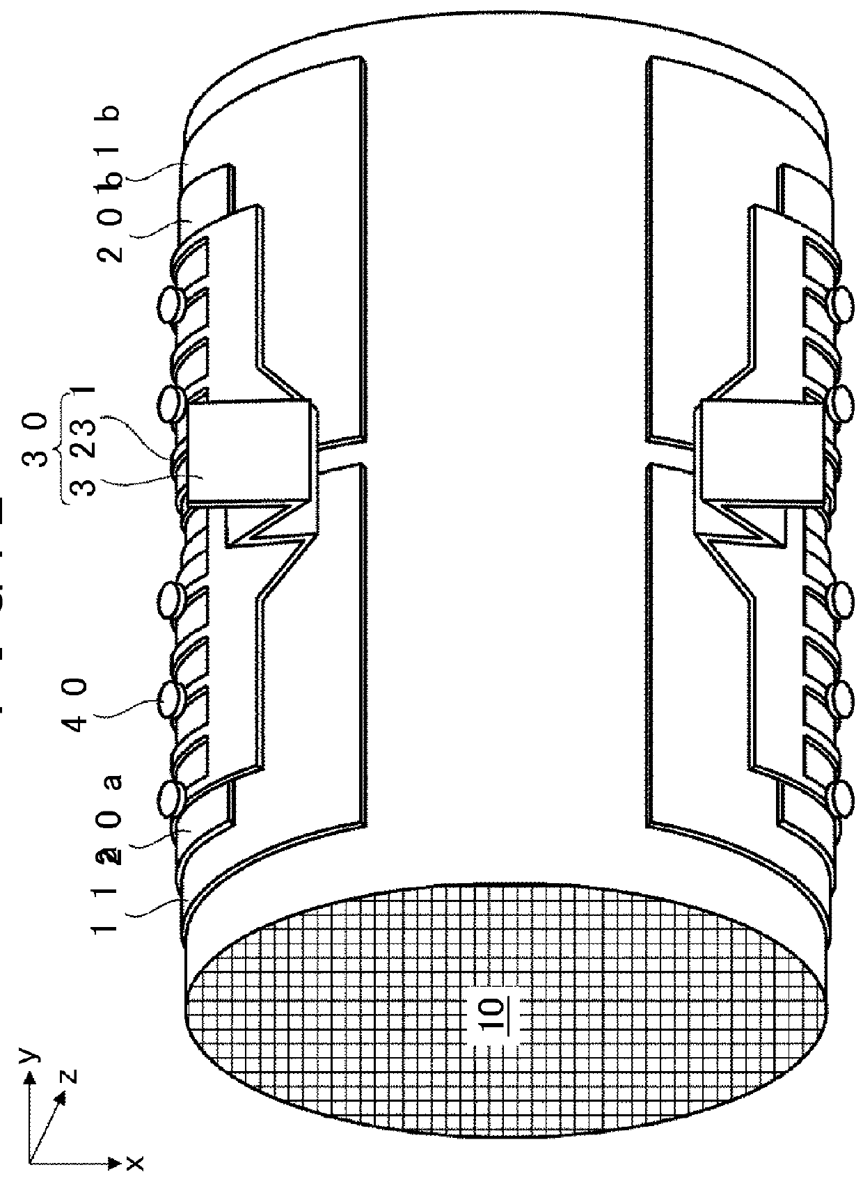 Electrically heated catalyst device