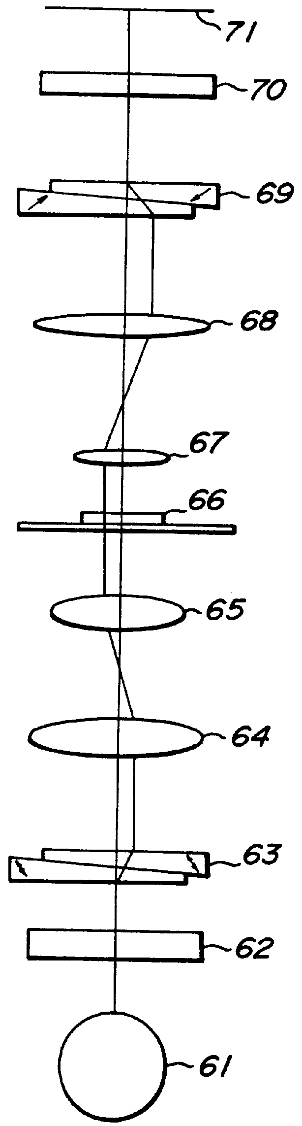 Differential interference contrast microscope and microscopic image processing system using the same