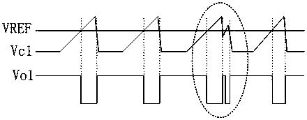 Filter circuit for relaxation oscillator capable of effectively preventing comparator misjudgment