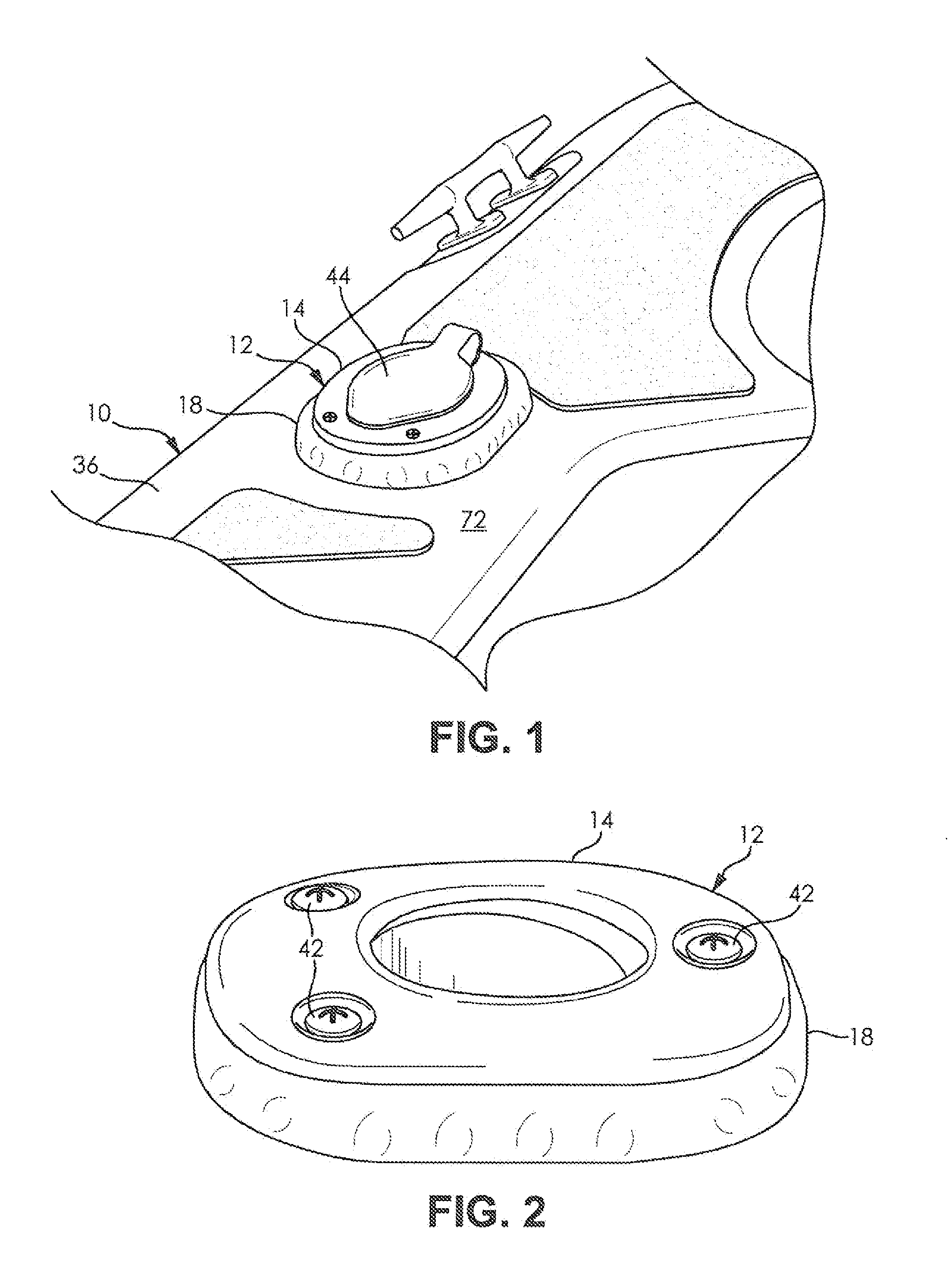 Illuminated Spacer For Fishing Rod Holders, Cup Holders, And The Like