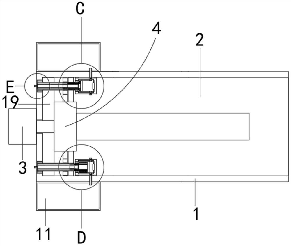 Automatic gas suction drying device for solid wood furniture stoving varnish