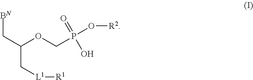 Phosphonates with reduced toxicity for treatment of viral infections