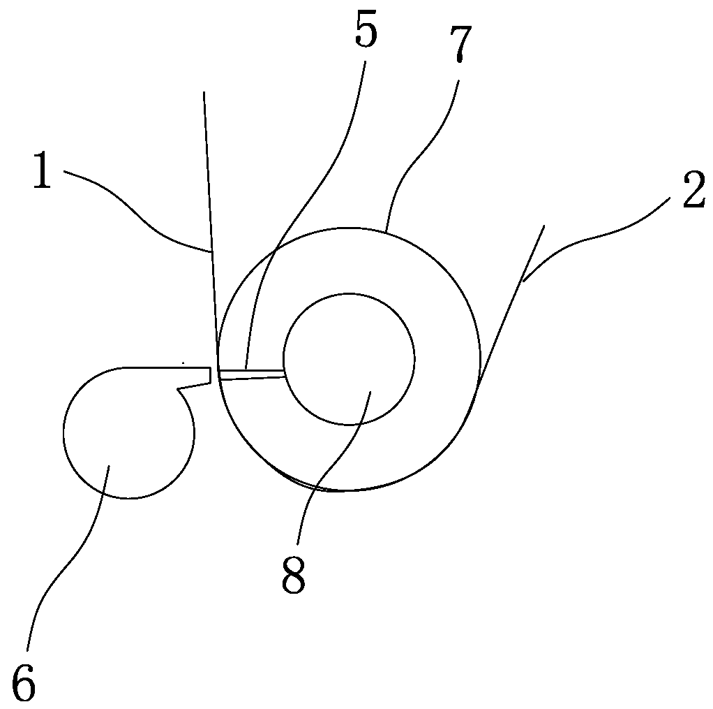 A production method of an apertured film and a vacuum punching device thereof