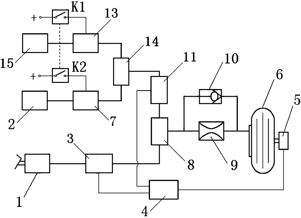 Airplane hydraulic braking system with automatic braking capacity