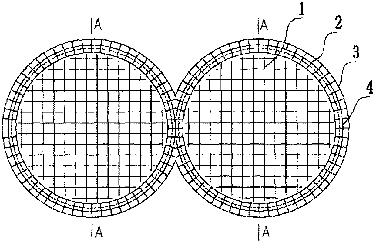 Sliding formwork construction method