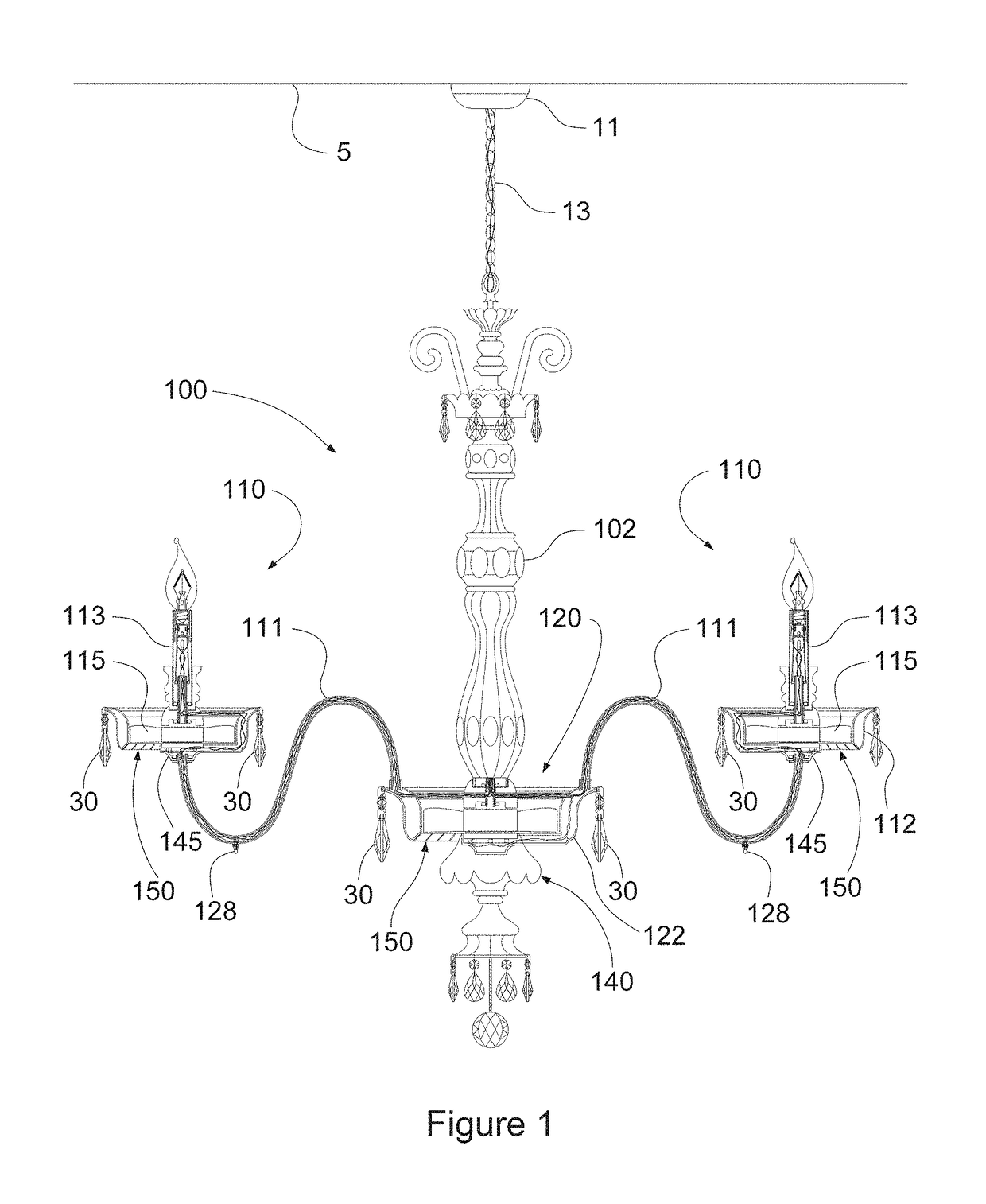 Light fixture with air handler