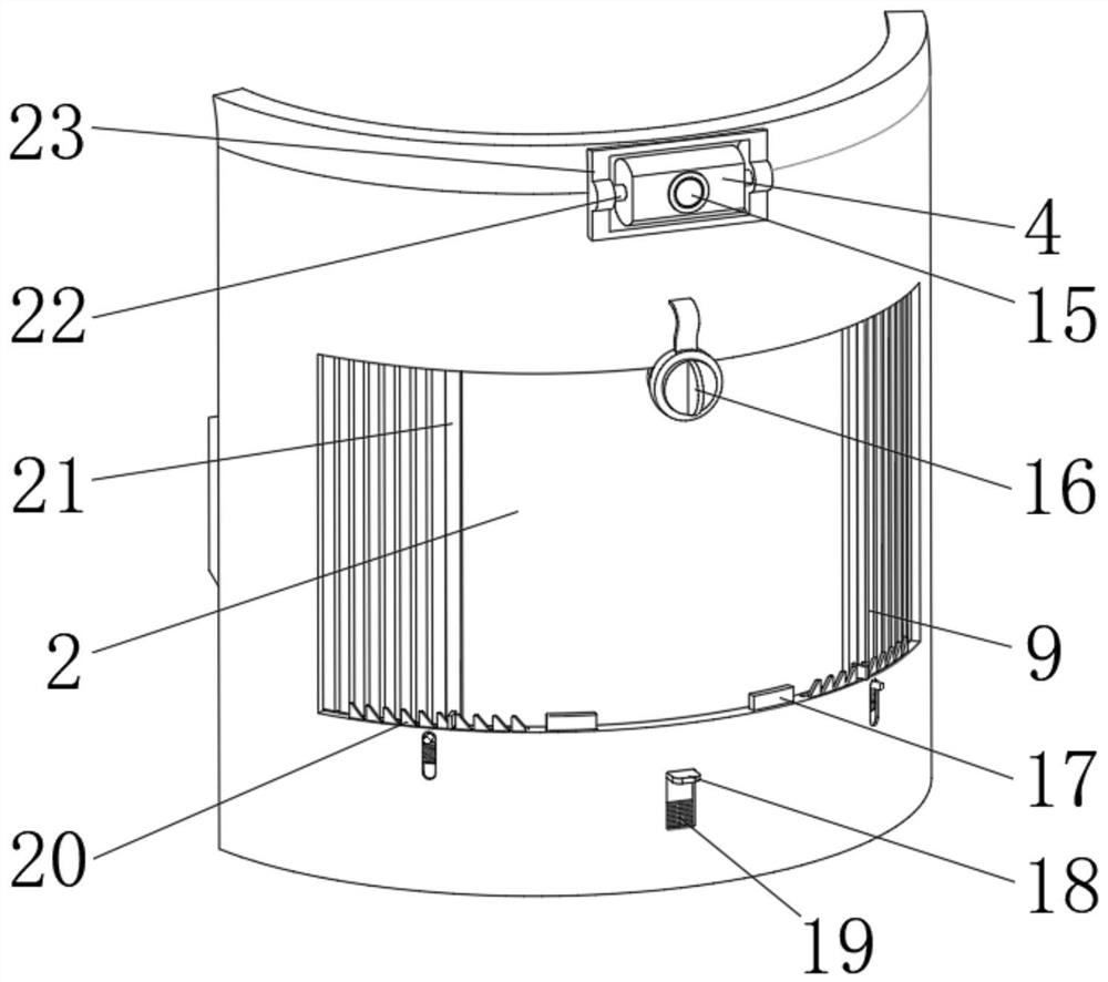 Welding mask with adjustable visual area needing to be enlarged during turning